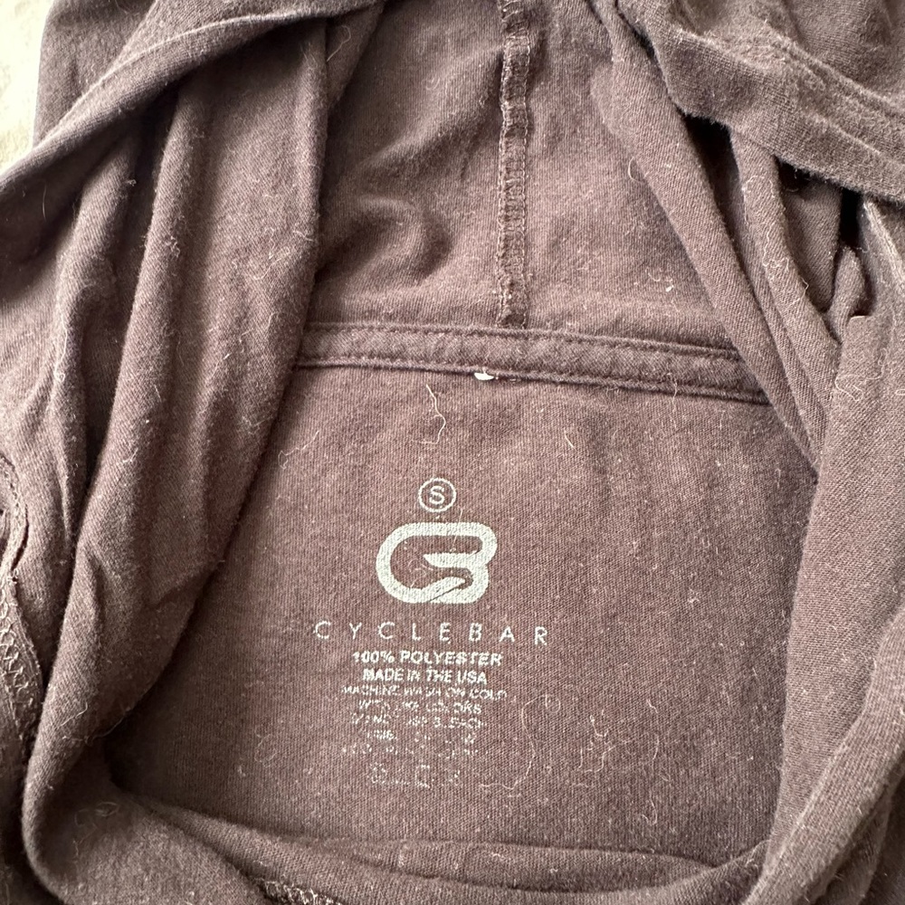 CycleBar Lightweight-Cropped Sweatshirt